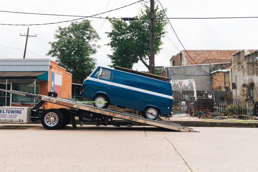 Project Car: Hand-Painting The 1962 Ford Econoline Bulova Racing Support Van