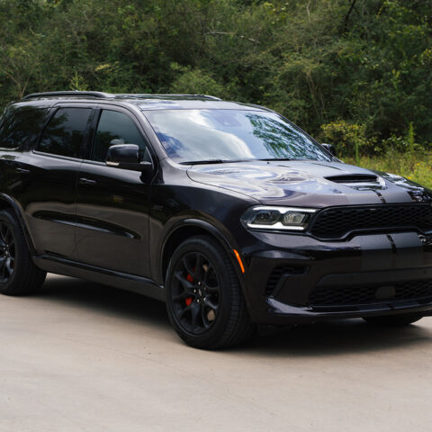 The 2026 Dodge Durango R/T 392 Blacktop combines a 475-horsepower HEMI V8, three-row seating, AWD, and 8,700 pounds of towing capacity.