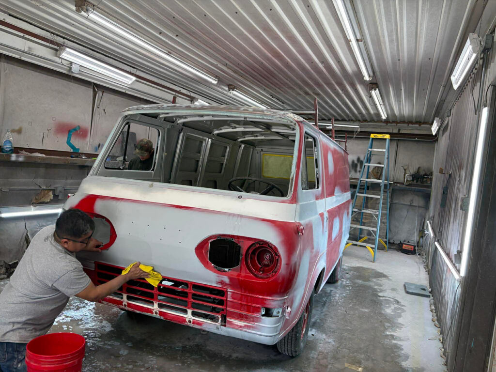 Bulova Racing Van Restoration Begins at Apex Auto Works