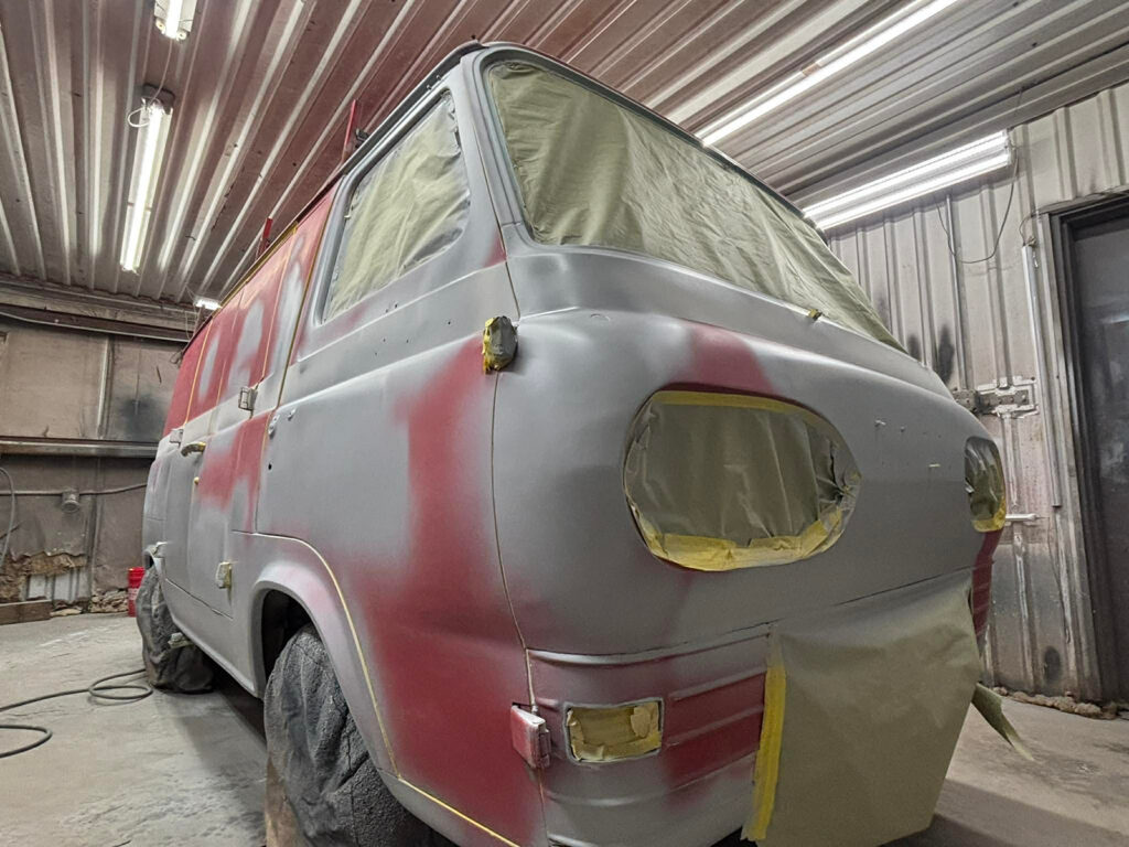 Bulova Racing Van Restoration Begins at Apex Auto Works