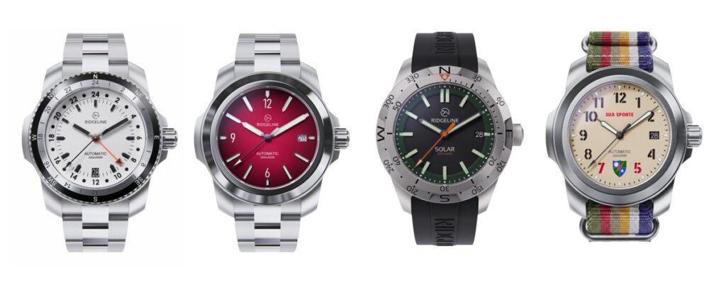 Ridgeline Timepieces Debuts Field Watches Supporting Veterans