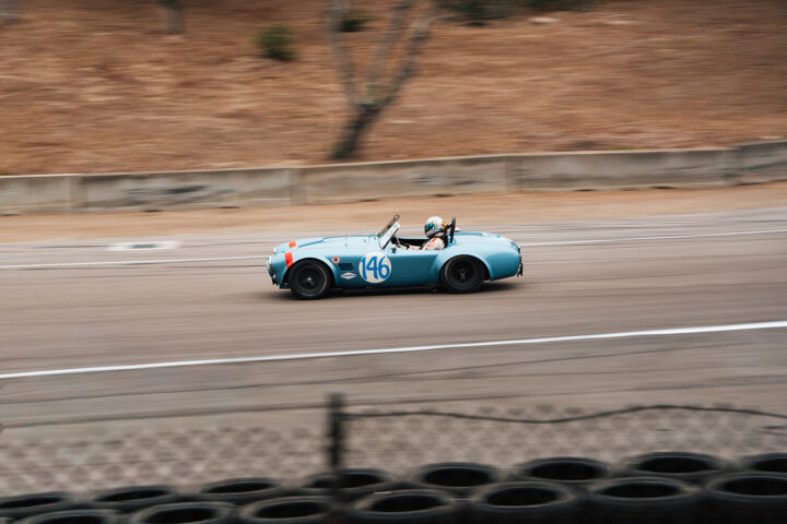 Shelby Cobra CSX2323 survived the 1964 Targa Florio with Dan Gurney and Jerry Grant. More than 60 years later, it returned to competition at Laguna Seca.