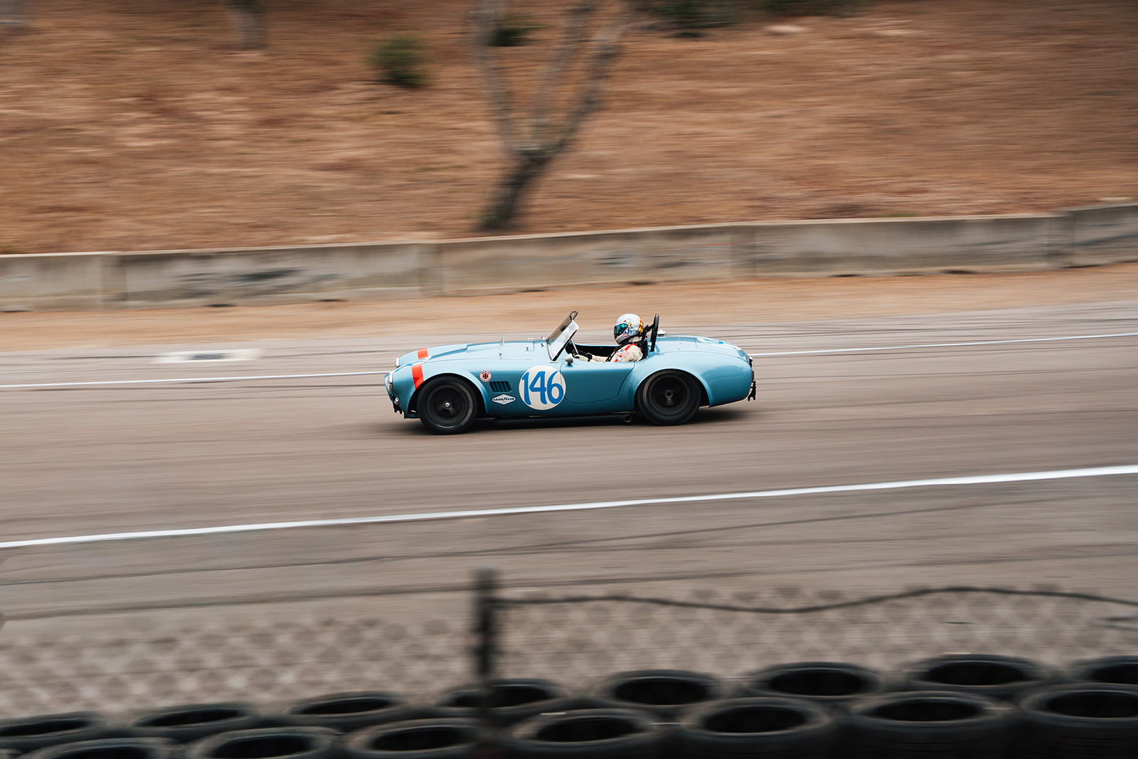Shelby Cobra CSX2323 survived the 1964 Targa Florio with Dan Gurney and Jerry Grant. More than 60 years later, it returned to competition at Laguna Seca.