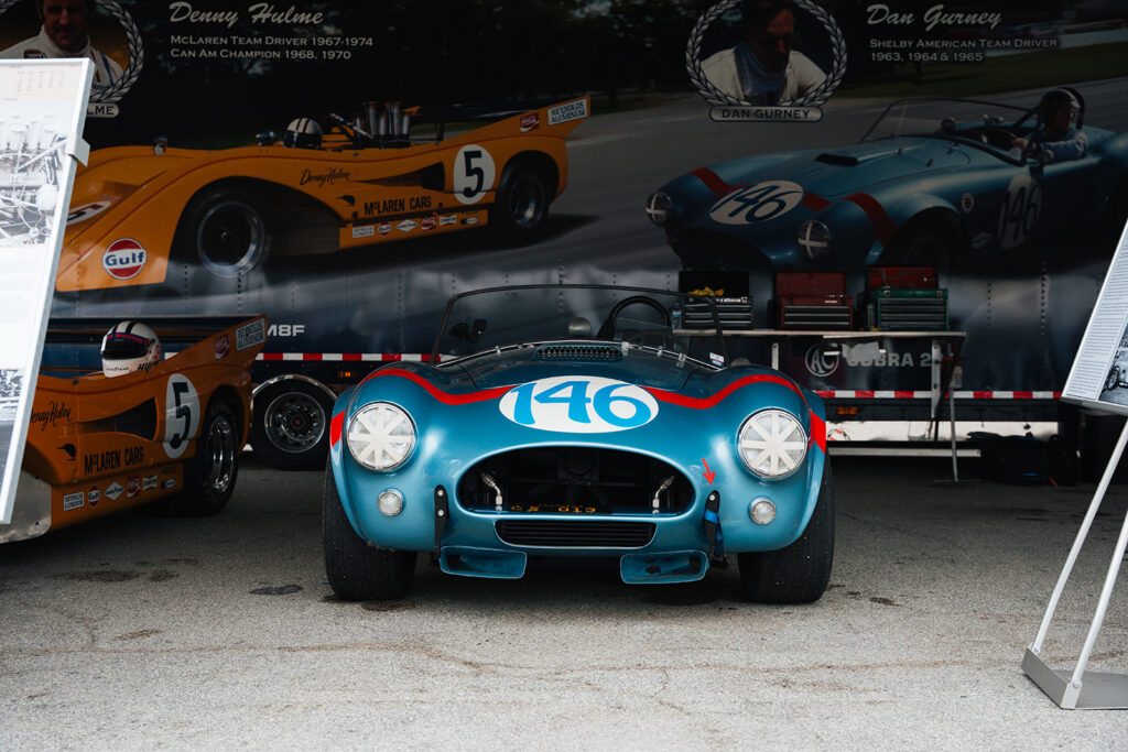Shelby Cobra CSX2323 survived the 1964 Targa Florio with Dan Gurney and Jerry Grant. More than 60 years later, it returned to competition at Laguna Seca.