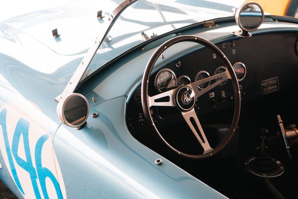Shelby Cobra CSX2323 survived the 1964 Targa Florio with Dan Gurney and Jerry Grant. More than 60 years later, it returned to competition at Laguna Seca.