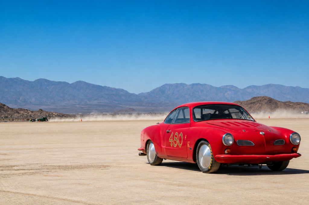 El Mirage: Where Speed Still Looks Like Speed. Karmin Ghia