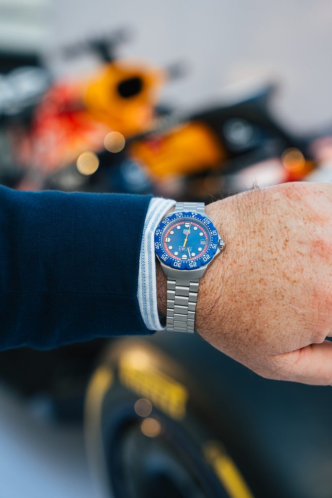 At first glance, there is no mistaking the inspiration behind the Formula 1 Solargraph x Oracle Red Bull Racing Special Edition.